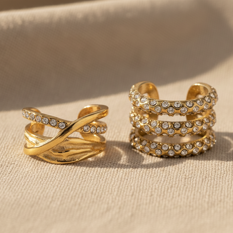 Bo Twisted Glow Ear Cuff