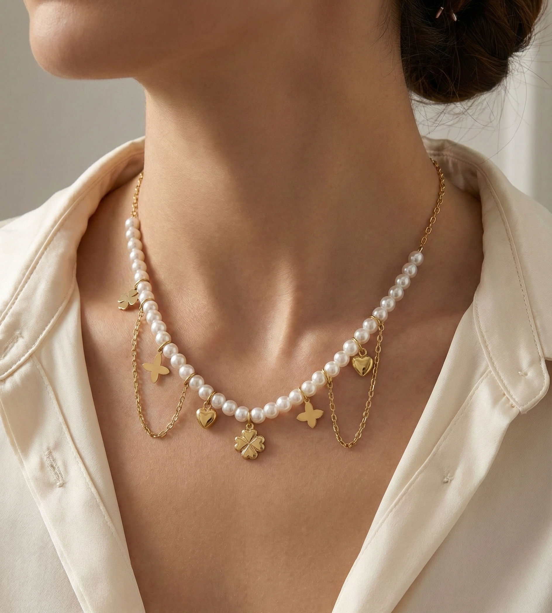 Bo Lucky Pearls ketting