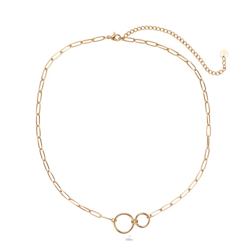 Golden Duo - Mix & Match Stainless Steel Ketting