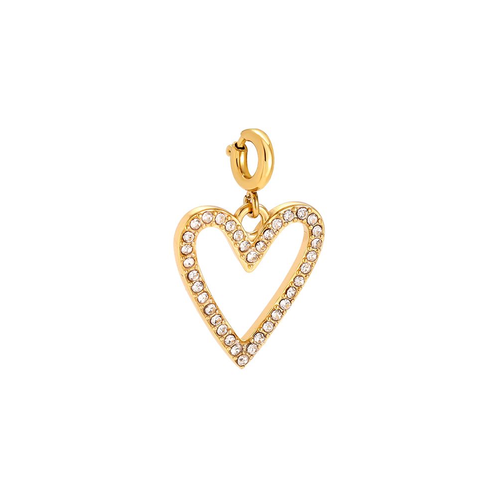 Sparkling Heart Outline bedel