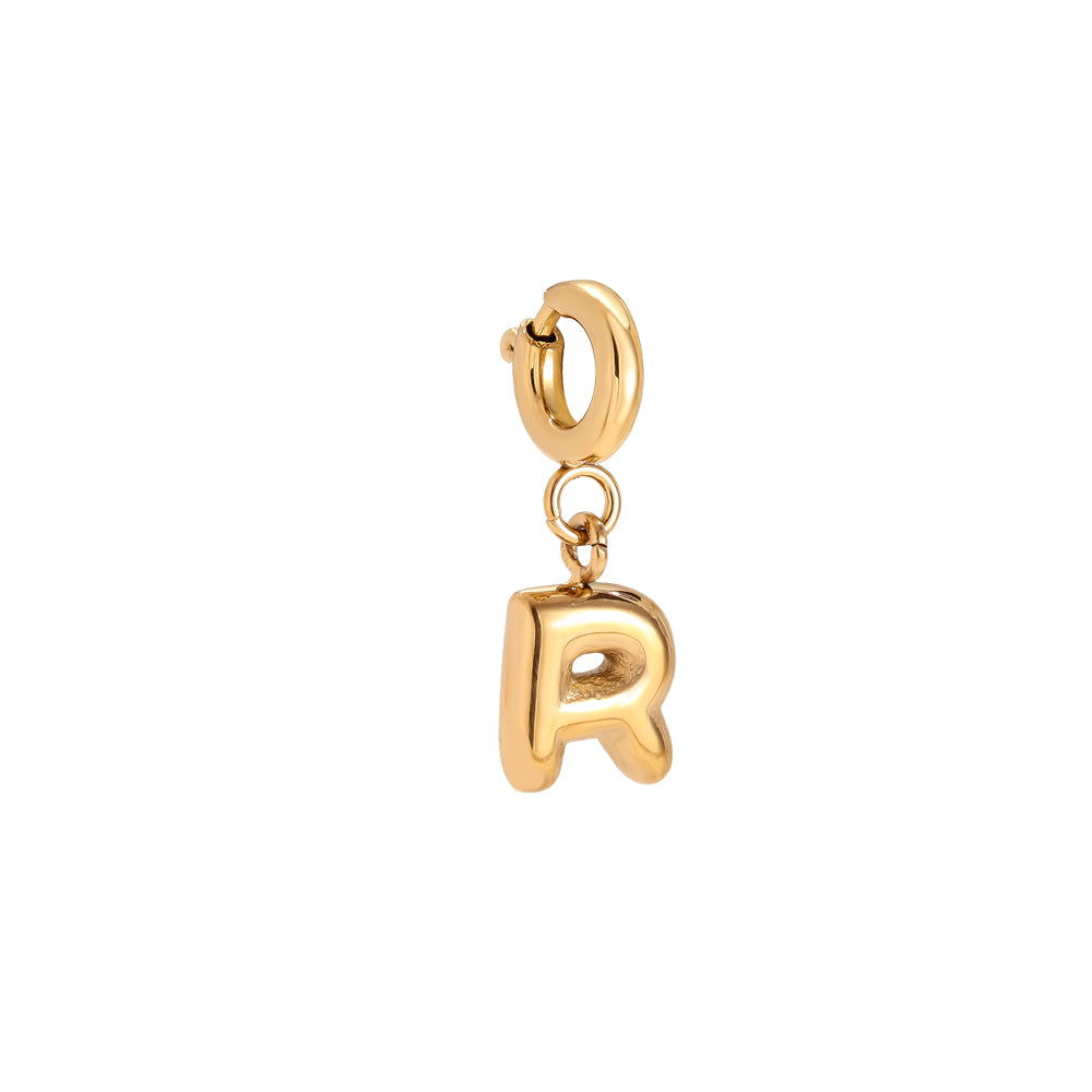 Gold R initial bedel