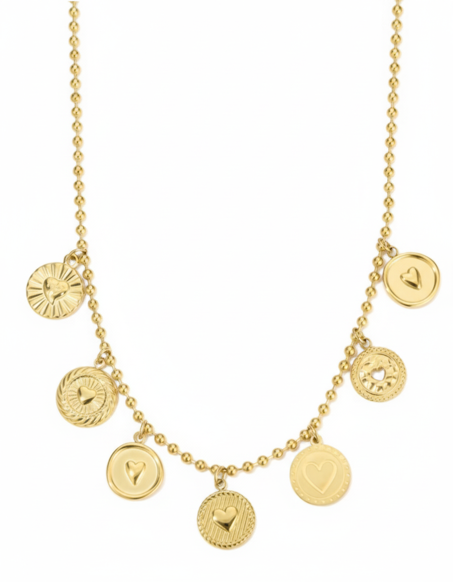 Amour Coins ketting