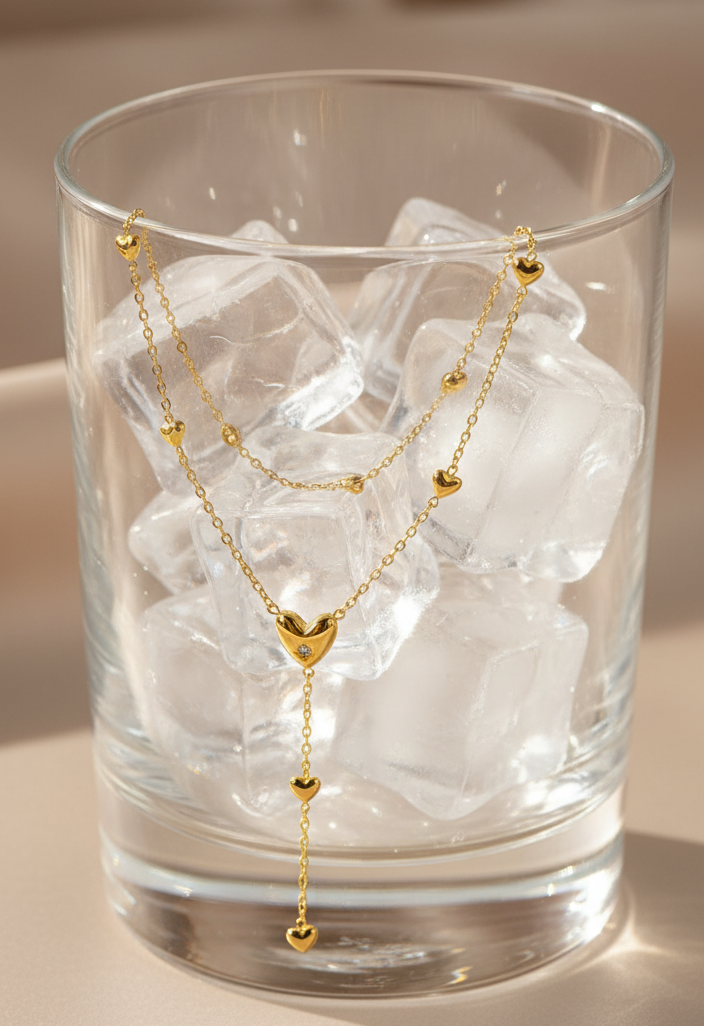 Heartfall drop ketting