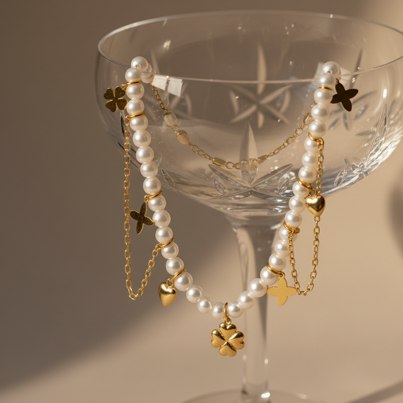 Bo Lucky Pearls ketting