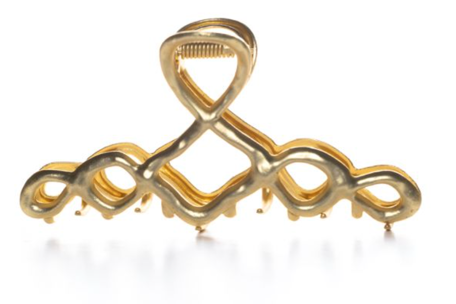 Golden Wave Hair Clip