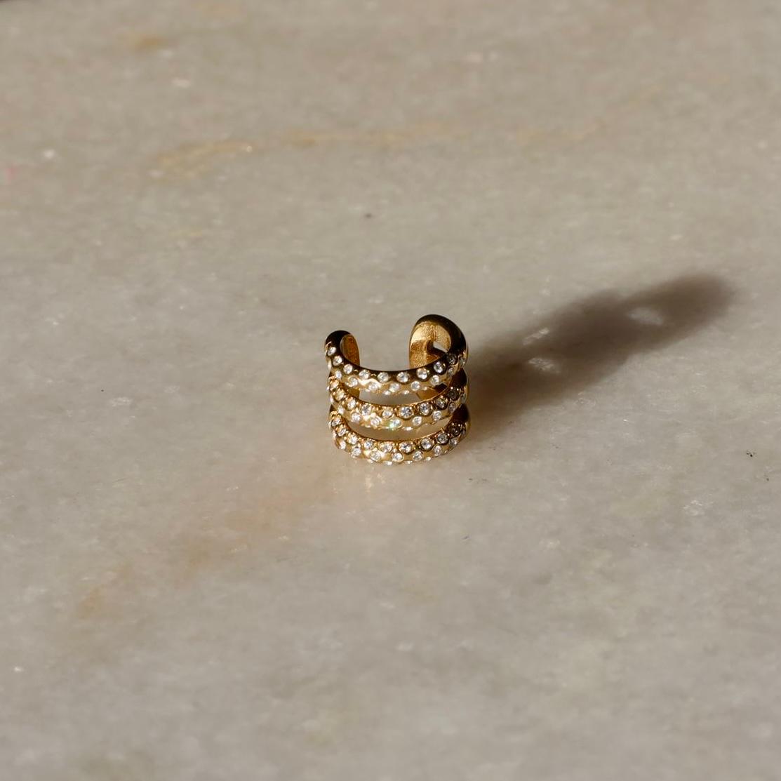 Shine Stack Ear Cuff