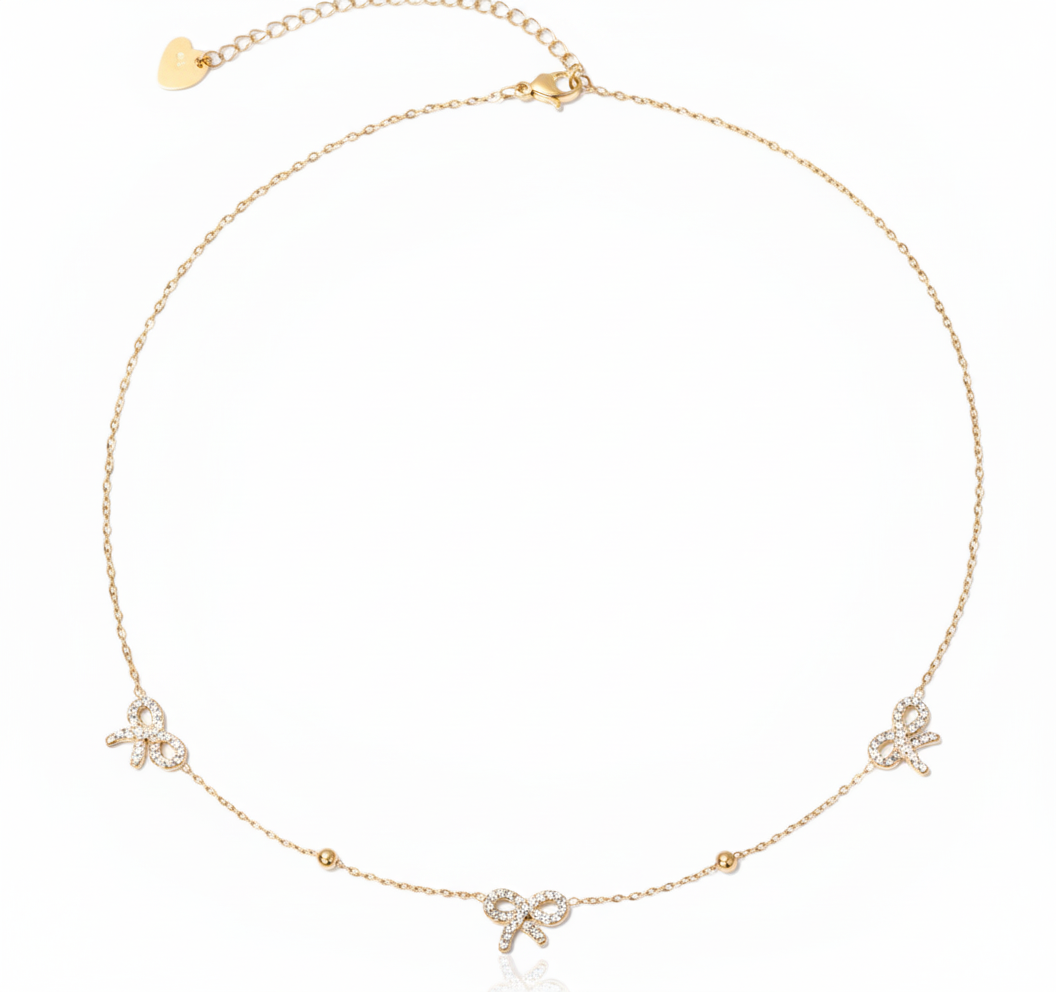 Luxe Bow Chain ketting