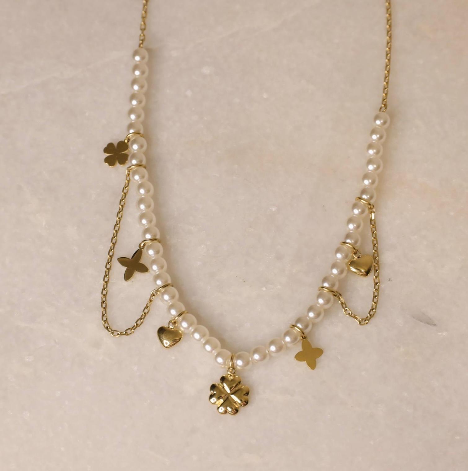 Bo Lucky Pearls ketting